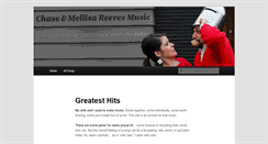 Desktop Screenshot of music.chasereeves.net